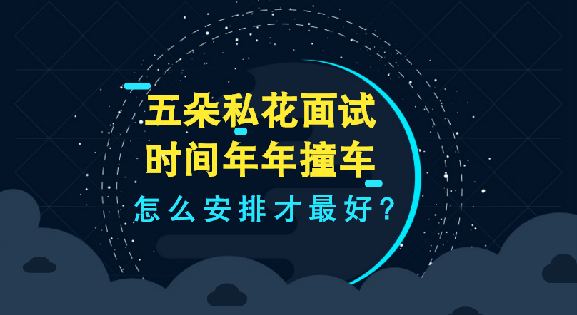 五朵私花小升初面试年年“撞车”，如何安排才最好？